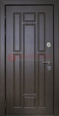 Одностворчатая входная дверь с накладкой МДФ ДМ-131 в Новосибирске