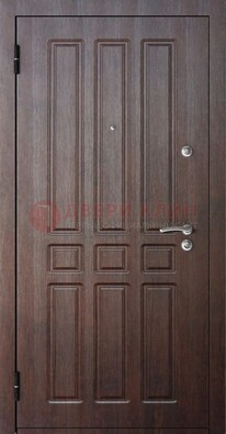 Простая металлическая дверь с МДФ МД-44 в Новосибирске