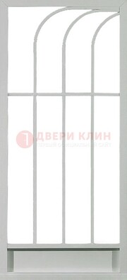 Современная железная решетчатая дверь ДР-39 в Новосибирске