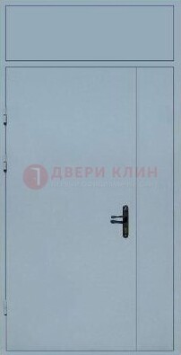 Белая тамбурная дверь ДТМ-13 в Новосибирске