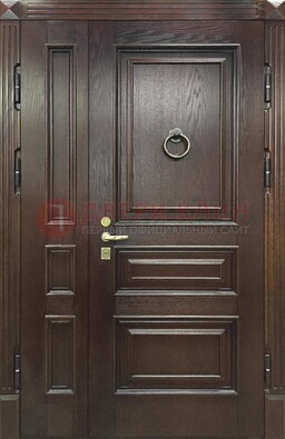 Полуторная металлическая дверь с виноритом ДВТ-253 в Новосибирске